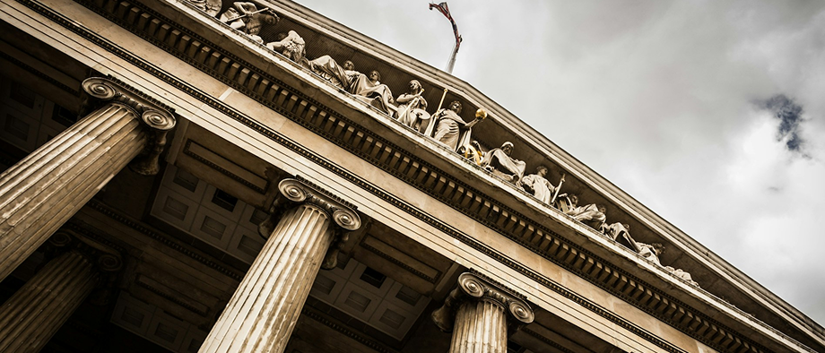Courthouse columns